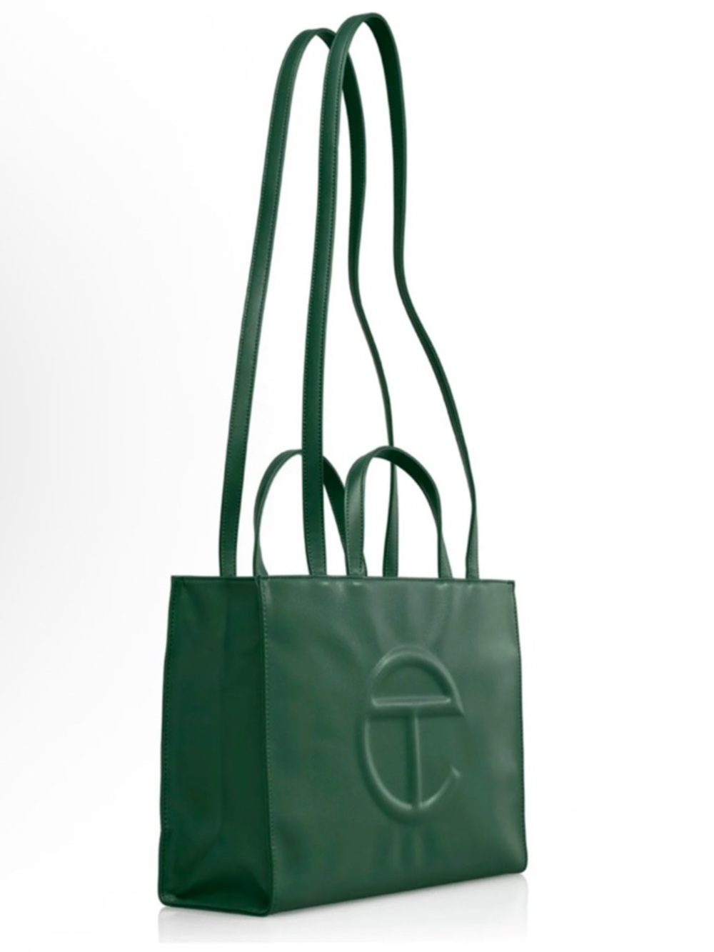 Telfar Medium Shopping Bag in Forest Green